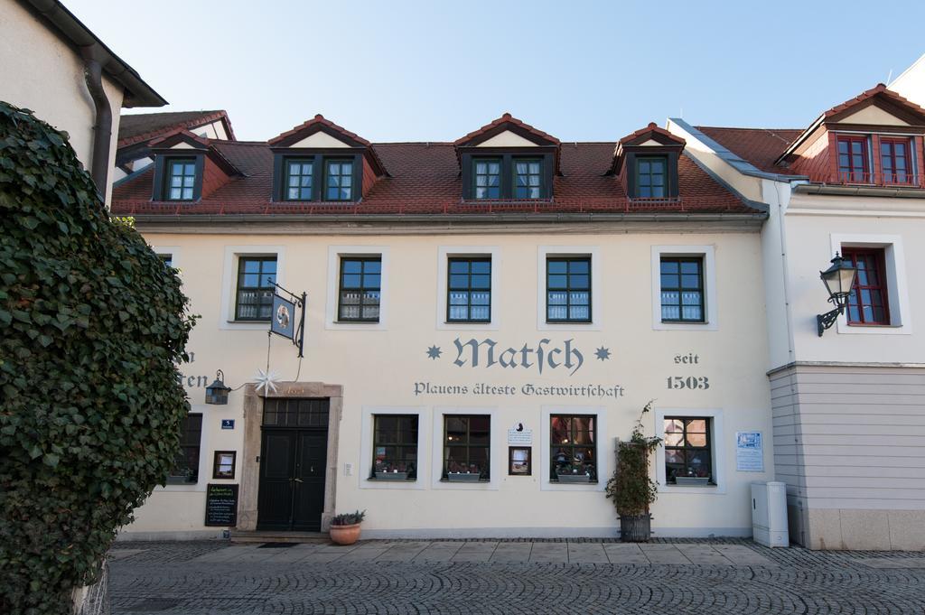 Matsch - Plauens Aelteste Gastwirtschaft Bagian luar foto